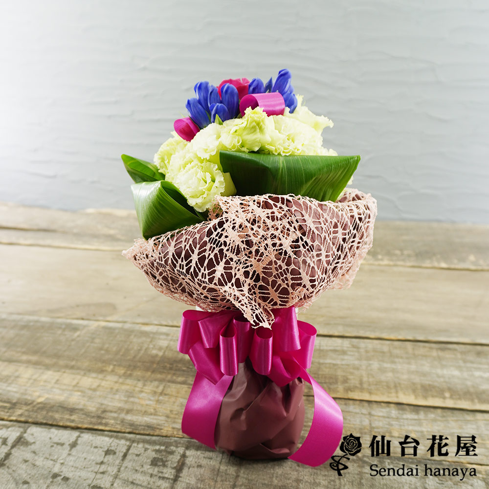 仙台花屋 宮城県仙台市 仙台の花屋 花 花束 当日配達 東京副賞 パラリンピックビクトリーブーケ 復興への願いが込められた3つの花 3 850円