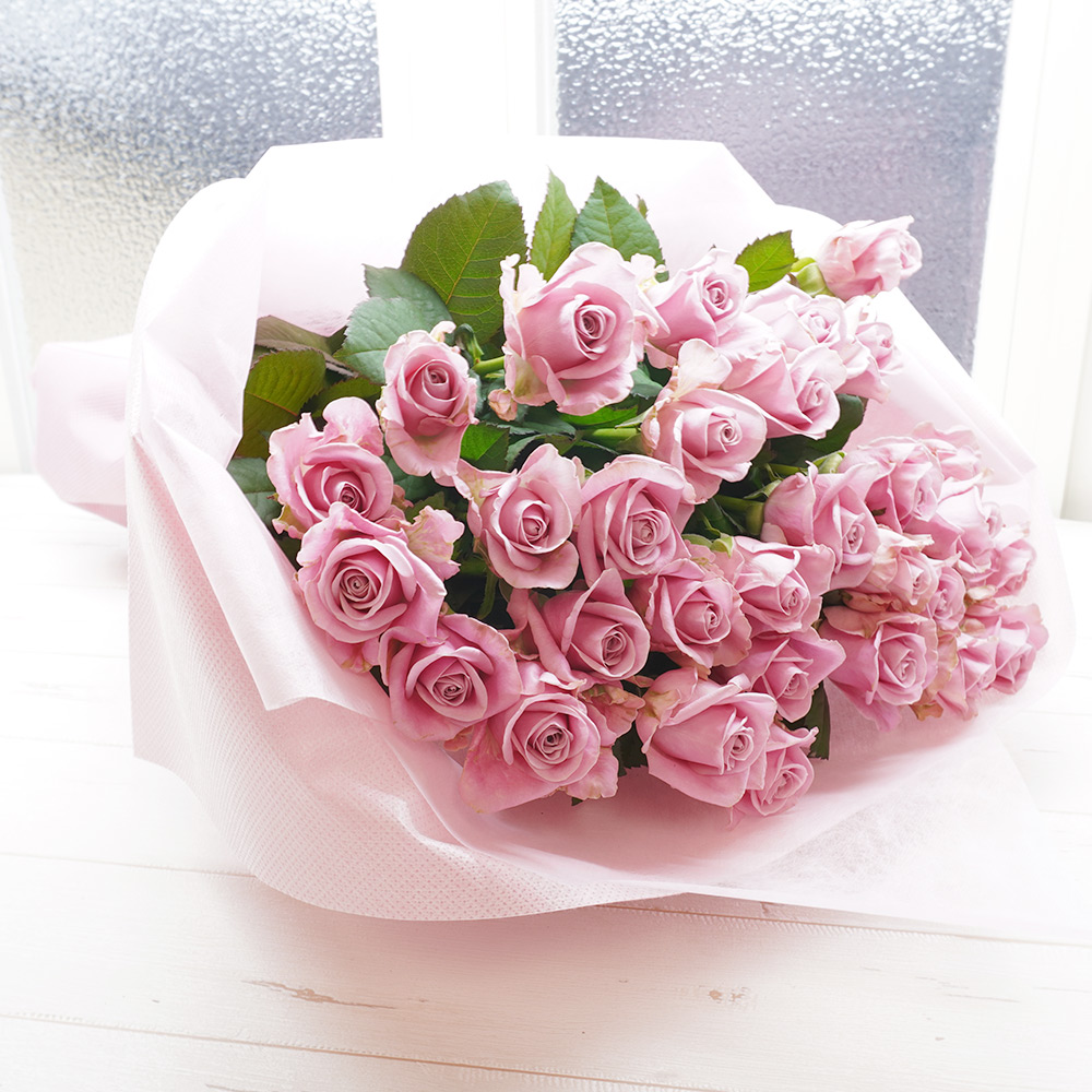 仙台花屋 宮城県仙台市 仙台の花屋 花 花束 当日配達 ピンクバラの花束 30本 11 000円